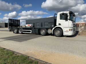 Knæklad Scania