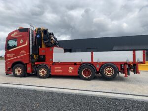 Effer kran opbygget af FL Teknik